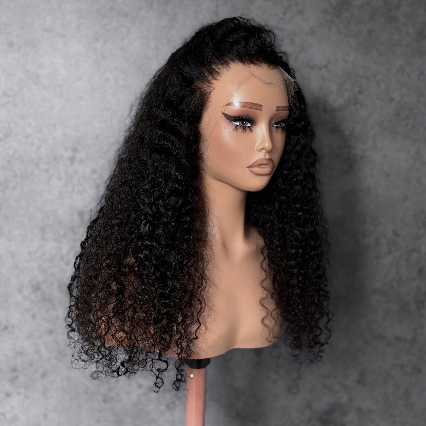 24 inch Curly HD Lace